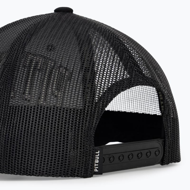 Cappellino con visiera da uomo Pitbull Mesh "Pitbull Norton" Trucker Low Profile black/black 4