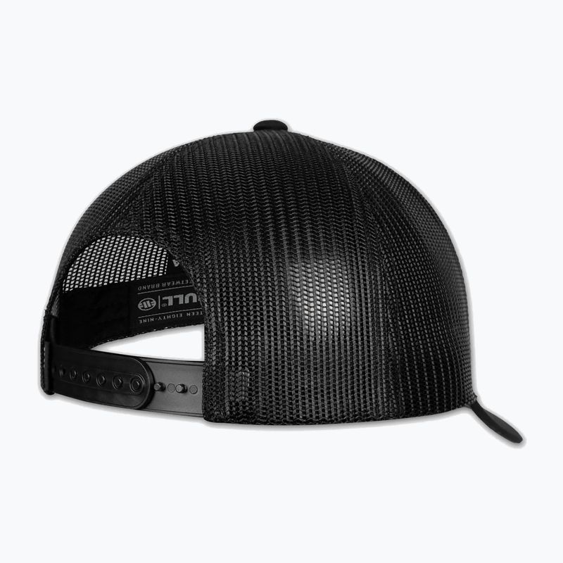 Cappellino con visiera da uomo Pitbull Mesh "Pitbull Norton" Trucker Low Profile black/black 2