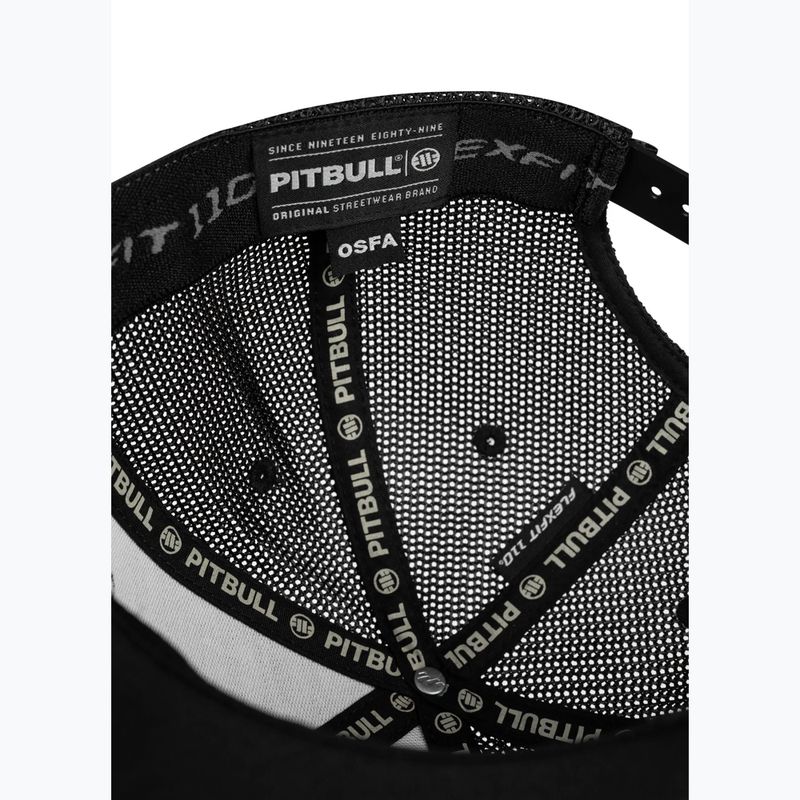 Cappellino con visiera da uomo Pitbull Mesh "Pitbull Norton" Trucker Low Profile black/black 5