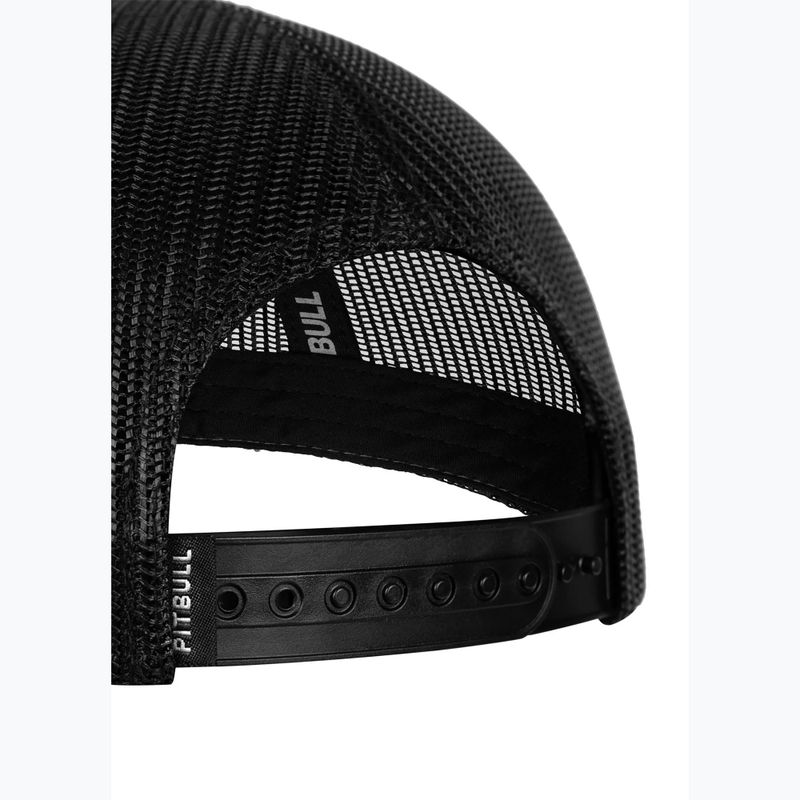 Cappellino con visiera da uomo Pitbull Mesh "Pitbull Norton" Trucker Low Profile black/black 6