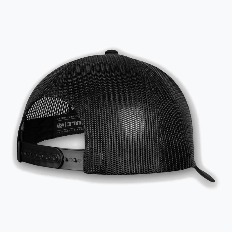 Cappellino da uomo Pitbull "SO.CAL." Retro Trucker nero/nero/bianco 2