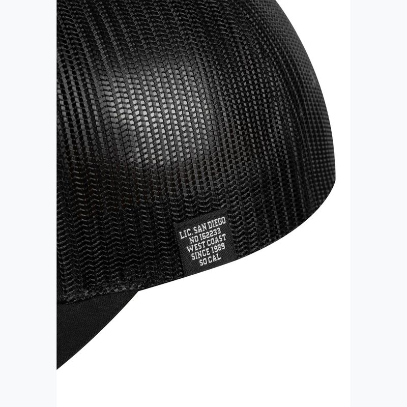 Cappellino da uomo Pitbull "SO.CAL." Retro Trucker nero/nero/bianco 5