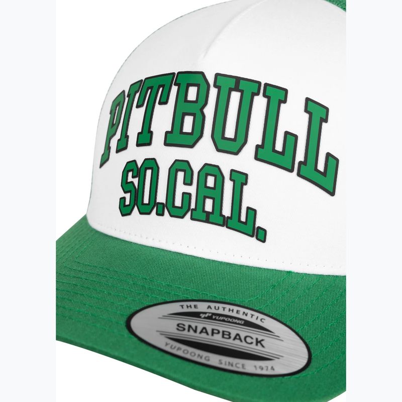 Cappellino da uomo Pitbull "SO.CAL." Retro Trucker verde/bianco 3