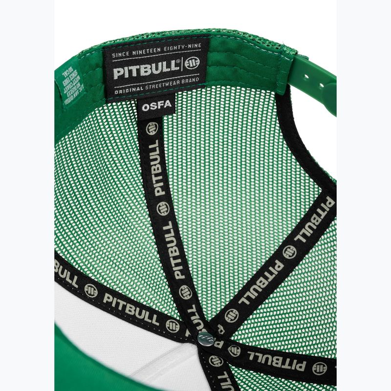 Cappellino da uomo Pitbull "SO.CAL." Retro Trucker verde/bianco 7
