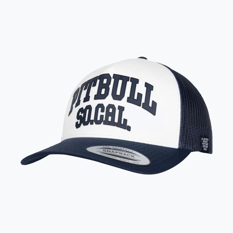 Cappellino da uomo Pitbull "SO.CAL." Retro Trucker nero/bianco