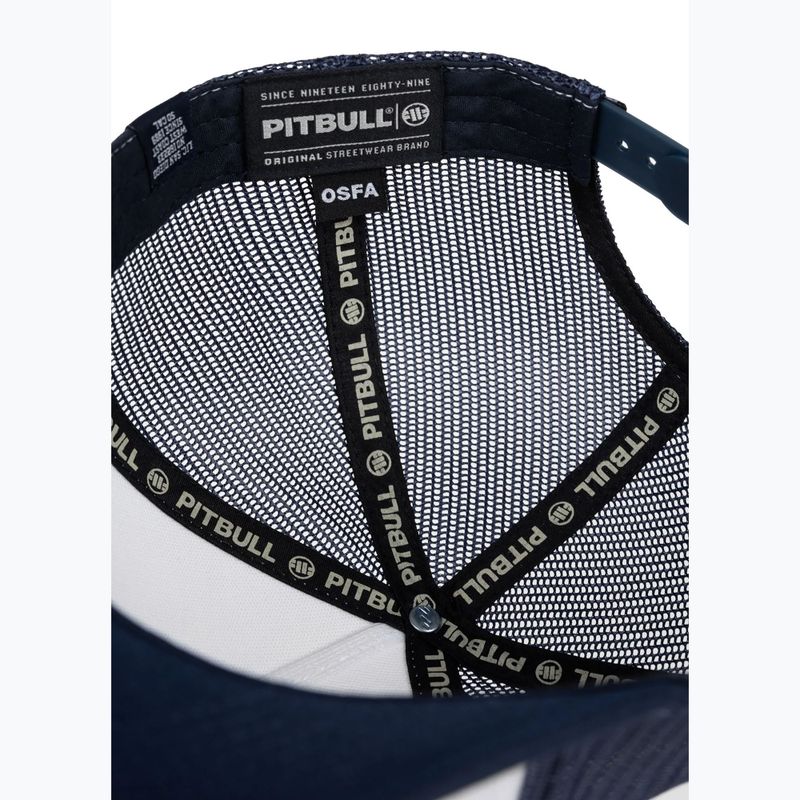 Cappellino da uomo Pitbull "SO.CAL." Retro Trucker nero/bianco 6