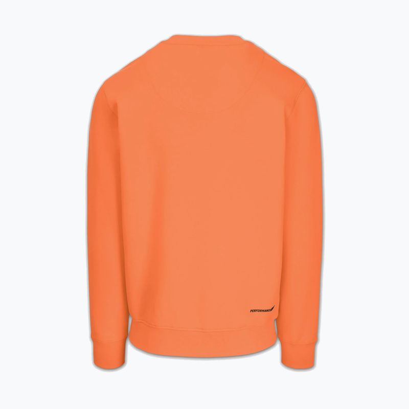 Felpa da uomo Pitbull Dogwood Crewneck Sweatshirt fluo orange 5