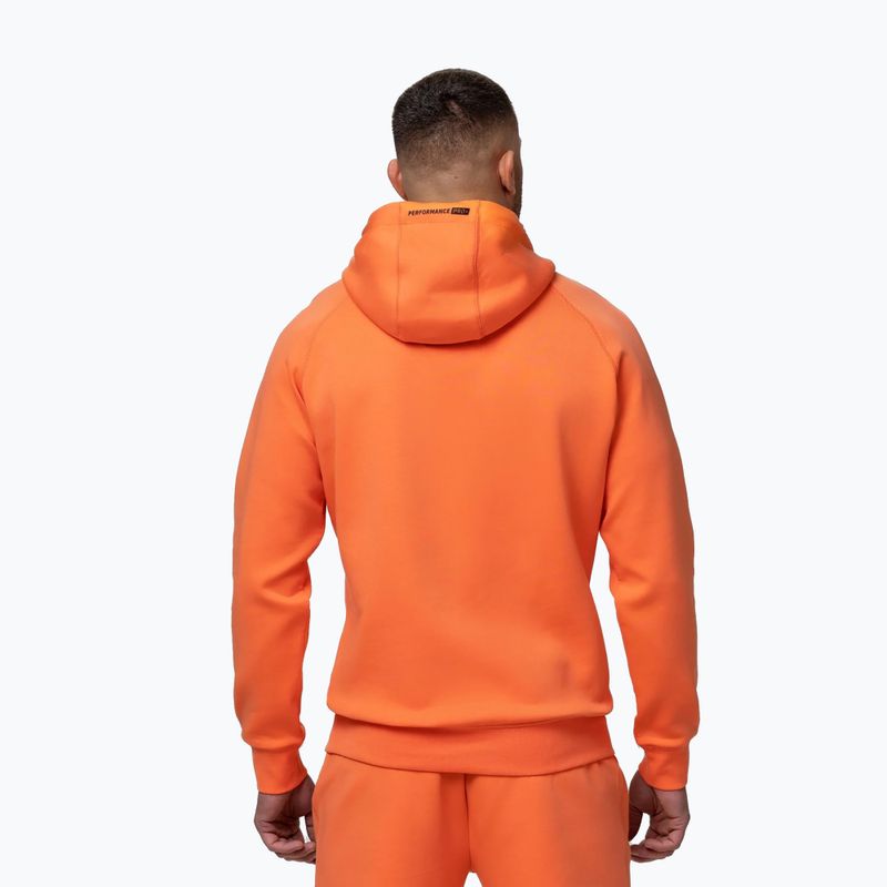 Felpa da uomo Pitbull Dogwood Hooded Sweatshirt fluo orange 3