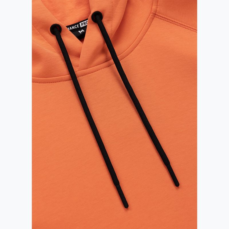 Felpa da uomo Pitbull Dogwood Hooded Sweatshirt fluo orange 6