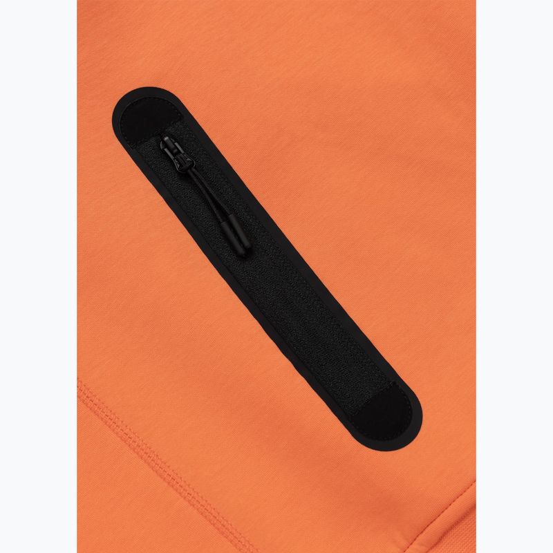 Felpa da uomo Pitbull Dogwood Hooded Sweatshirt fluo orange 7