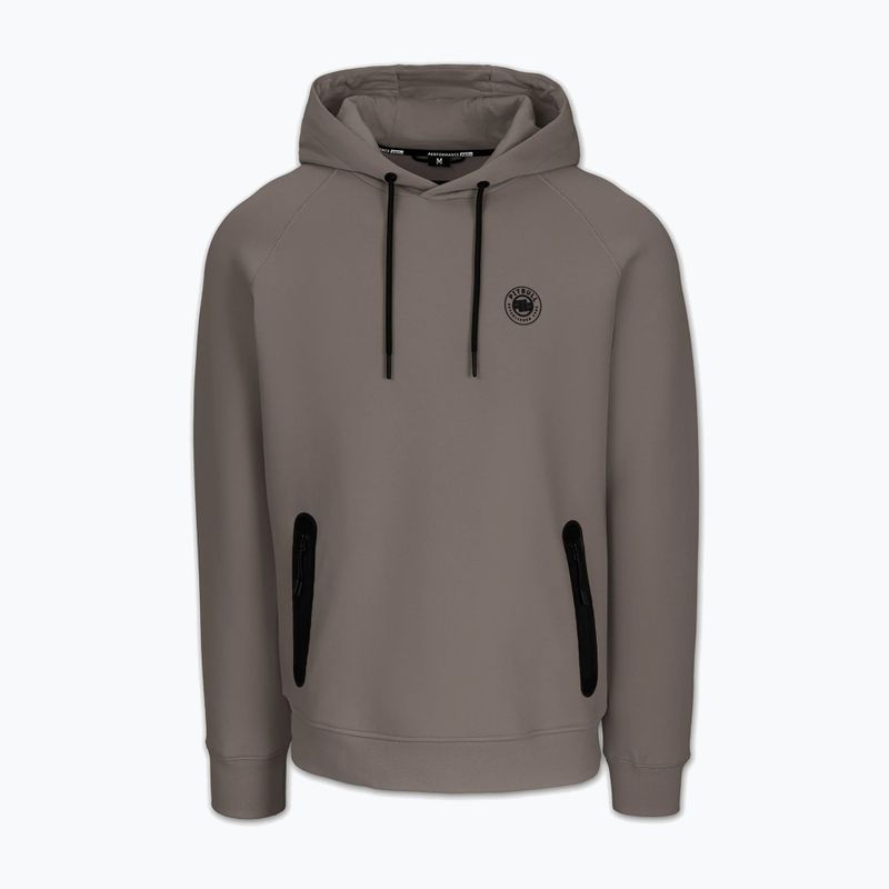Felpa da uomo Pitbull Dogwood Hooded Sweatshirt taupe 4