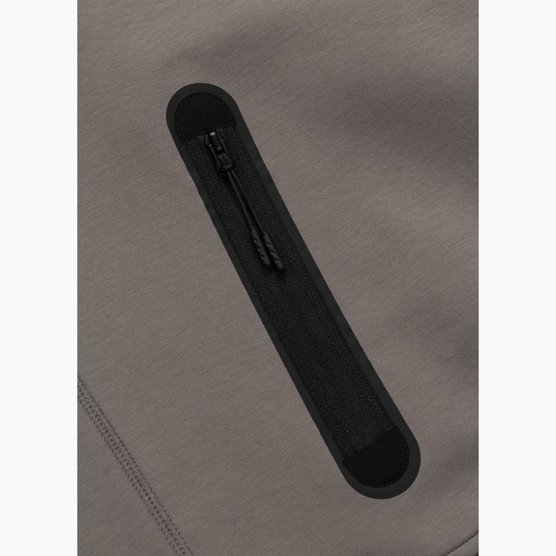 Felpa da uomo Pitbull Dogwood Hooded Zip Sweatshirt taupe 8