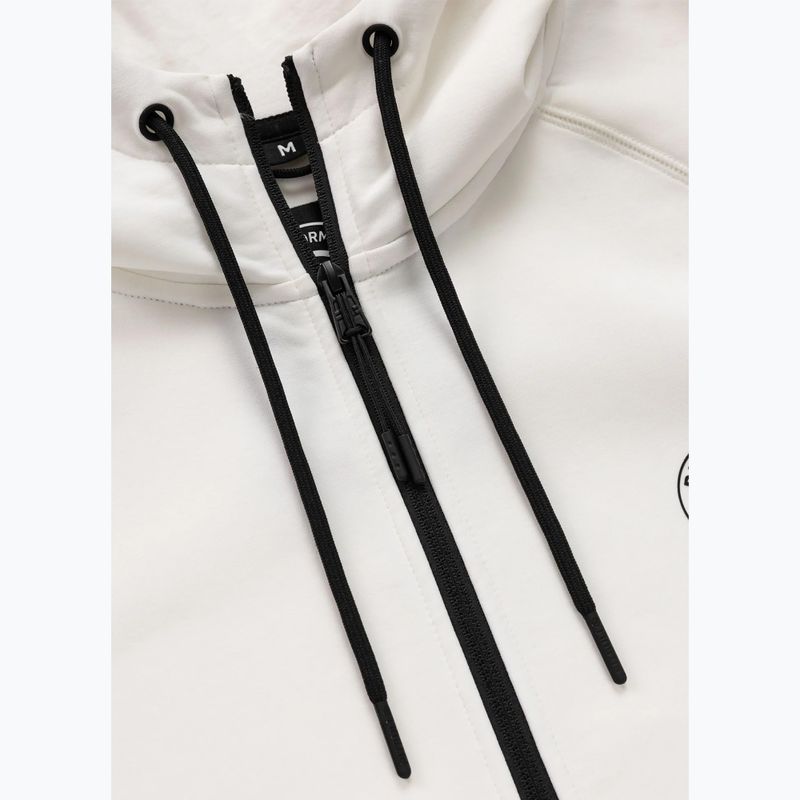 Felpa da uomo Pitbull Dogwood Hooded Zip Sweatshirt off white 8