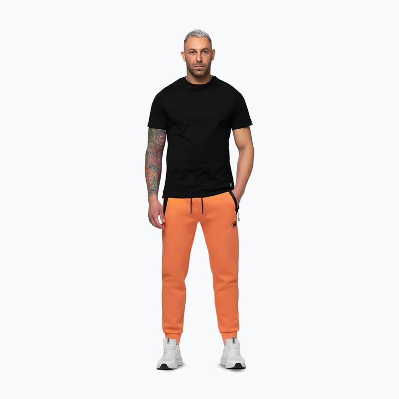 Pantaloni da uomo Pitbull Dogwood Track fluo orange 2