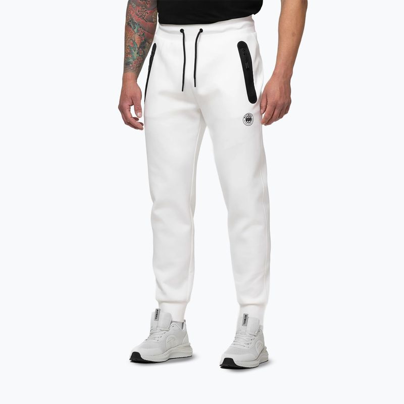 Pantaloni da uomo Pitbull Dogwood Track off white 4