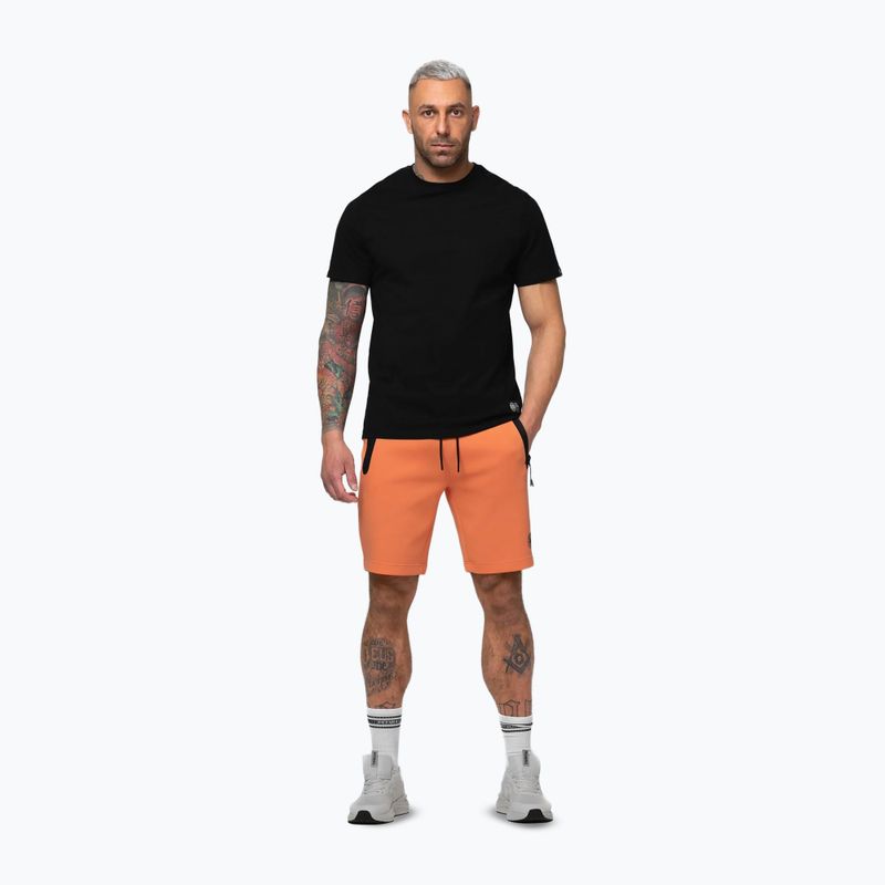 Pantaloncini da uomo Pitbull Dogwood Sport fluo orange 2