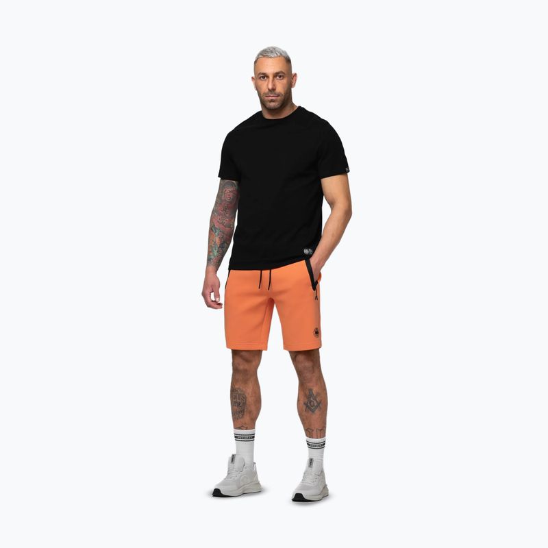 Pantaloncini da uomo Pitbull Dogwood Sport fluo orange 4