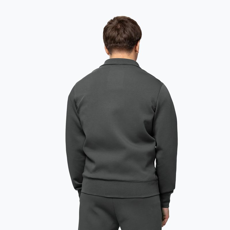 Felpa da uomo Pitbull Sampson Zip grey/green 3