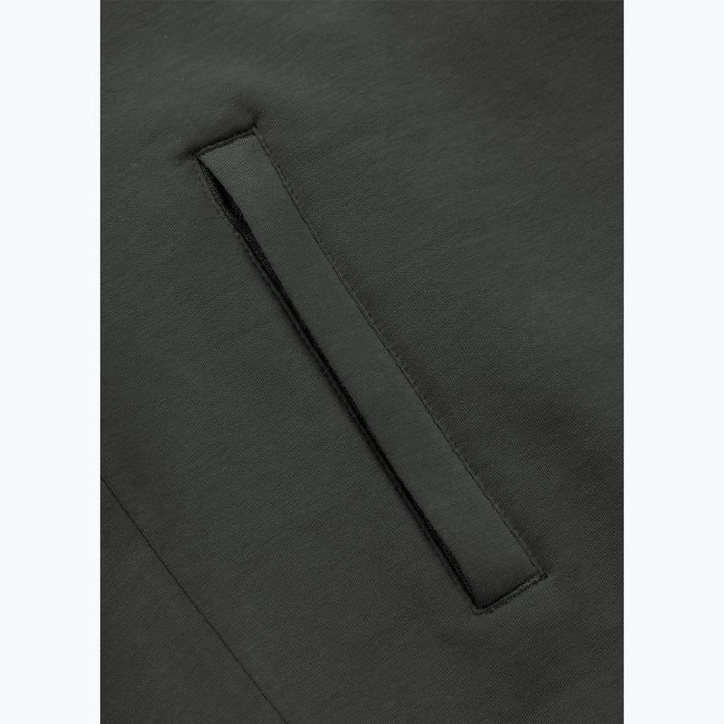 Felpa da uomo Pitbull Sampson Zip grey/green 9