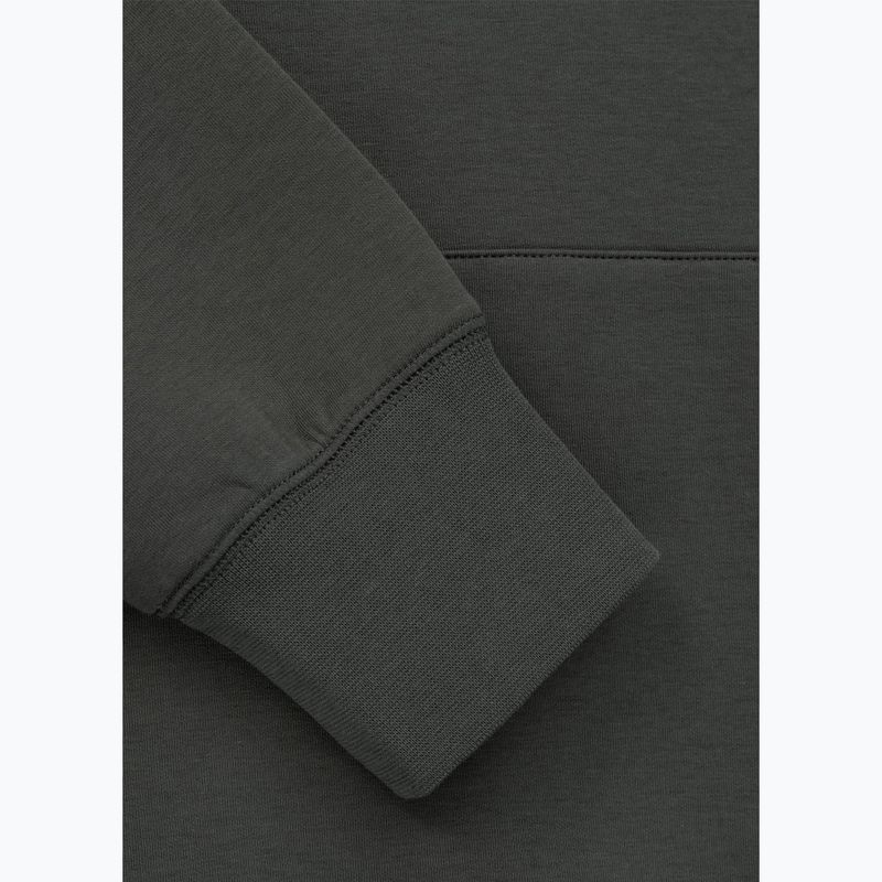 Felpa da uomo Pitbull Sampson Hooded Sweatshirt grey/green 8