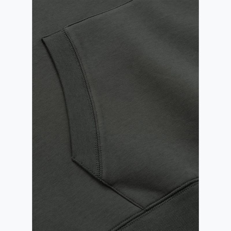 Felpa da uomo Pitbull Sampson Hooded Sweatshirt grey/green 9