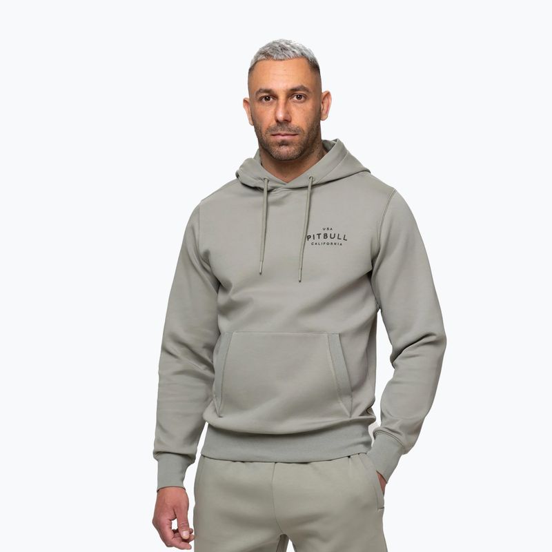 Felpa da uomo Pitbull Sampson Hooded Sweatshirt grey/harbour 5