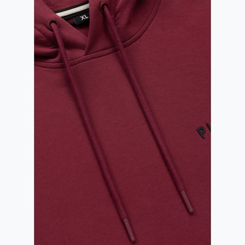 Felpa da uomo Pitbull Sampson Hooded Sweatshirt burgundy 9