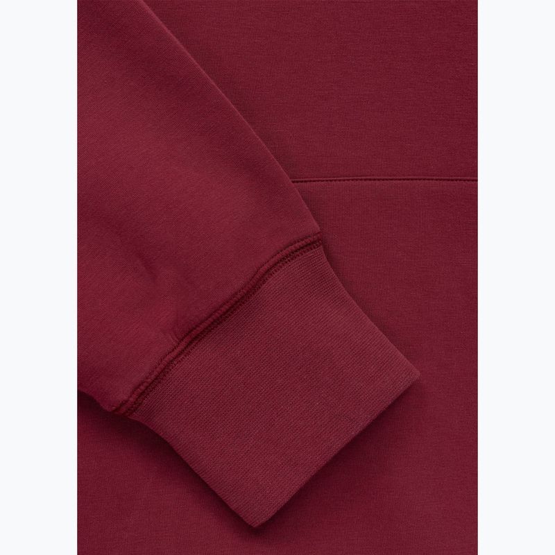 Felpa da uomo Pitbull Sampson Hooded Sweatshirt burgundy 10