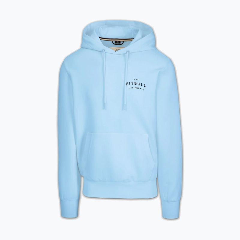 Felpa da uomo Pitbull Sampson Hooded Sweatshirt sky blue 5