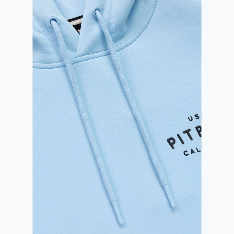 Felpa da uomo Pitbull Sampson Hooded Sweatshirt sky blue 7