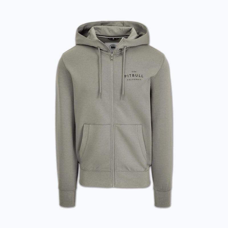 Felpa da uomo Pitbull Sampson Hooded Zip Sweatshirt grey/harbour 5