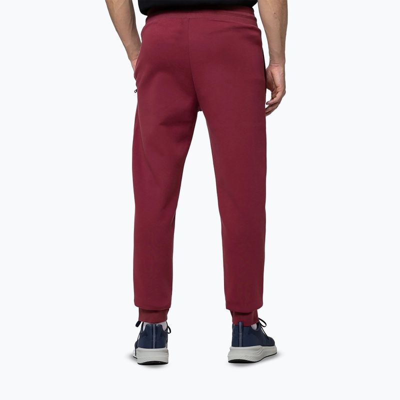 Pantaloni da uomo Pitbull Sampson Track burgundy 3