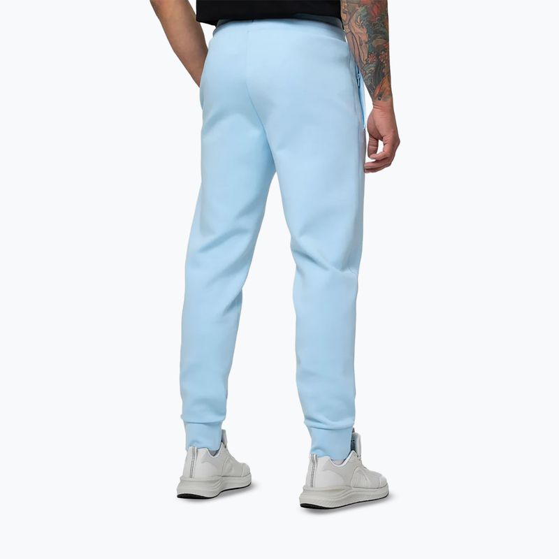 Pantaloni da uomo Pitbull Sampson Track sky blue 3
