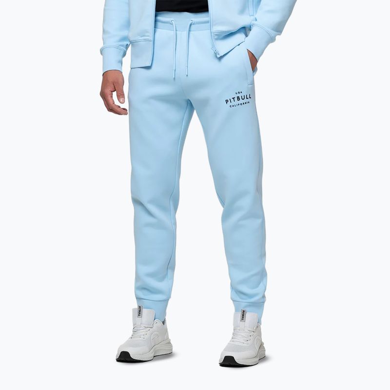 Pantaloni da uomo Pitbull Sampson Track sky blue 5