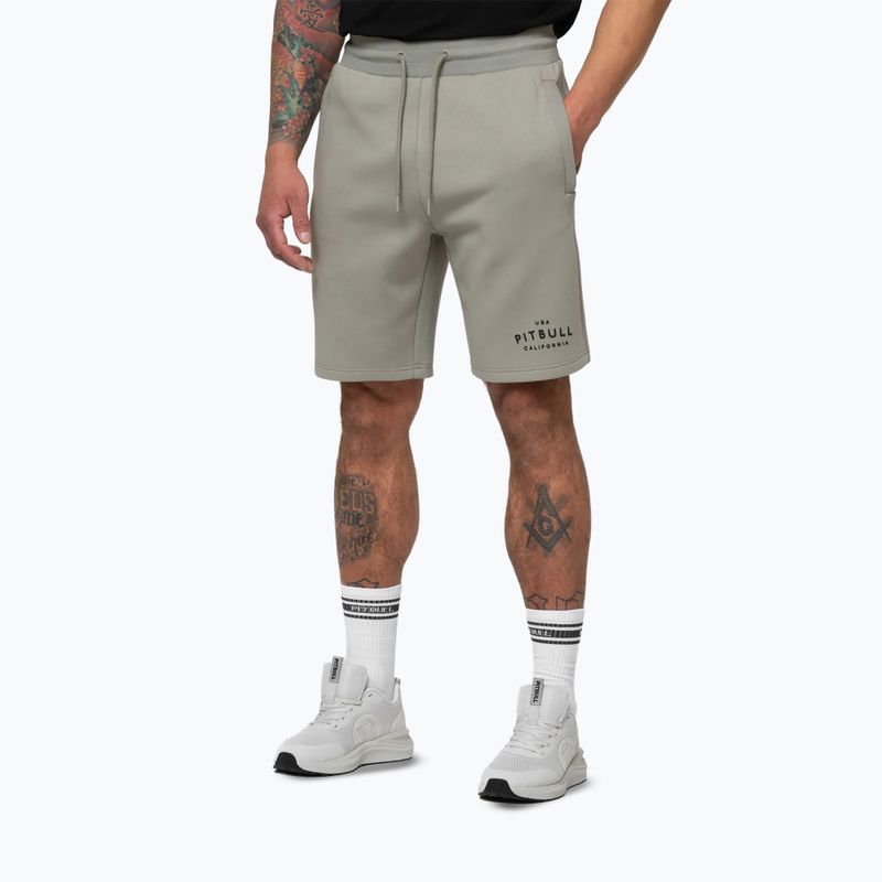 Pantaloncini da uomo Pitbull Sampson grey/harbour 4