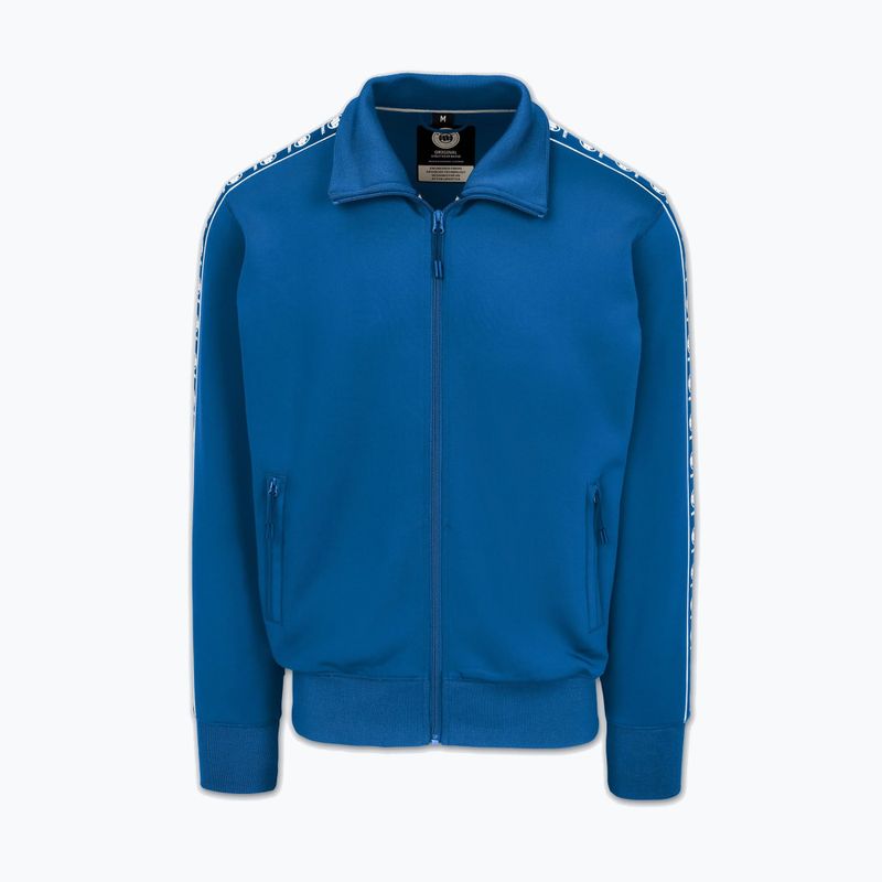 Felpa da uomo Pitbull Track Jacket Powers azure blue 3