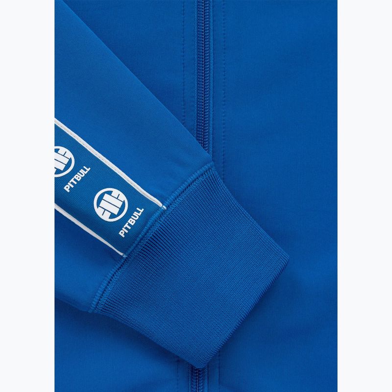Felpa da uomo Pitbull Track Jacket Powers azure blue 6