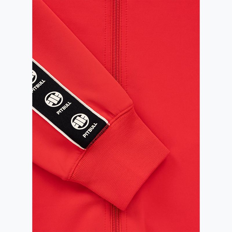 Felpa da uomo Pitbull Track Jacket Powers fluo/red 6