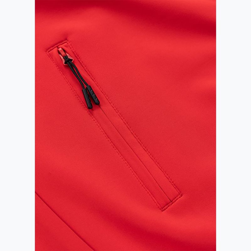 Felpa da uomo Pitbull Track Jacket Powers fluo/red 8