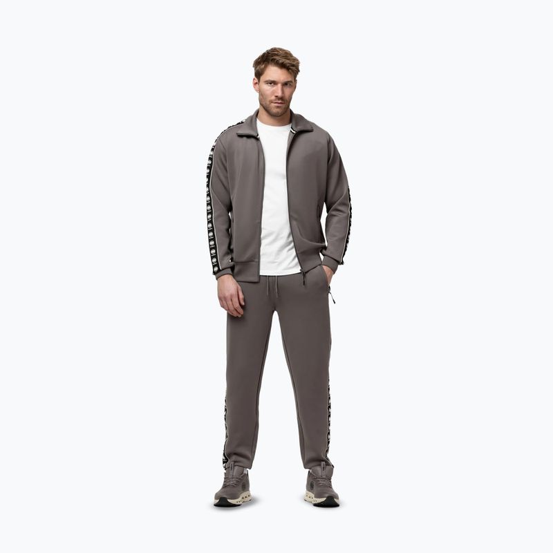 Felpa da uomo Pitbull Track Jacket Powers taupe 2