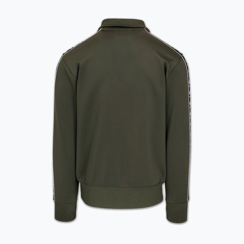 Felpa da uomo Pitbull Track Jacket Powers old green 4