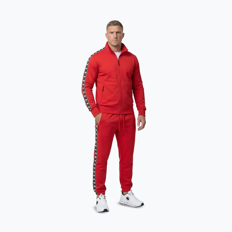 Pantaloni da uomo Pitbull Track Powers fluo/red 2