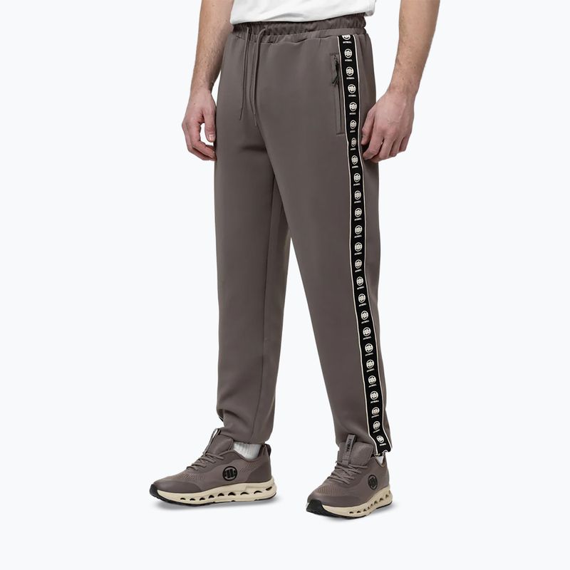 Pantaloni da uomo Pitbull Track Powers taupe 4