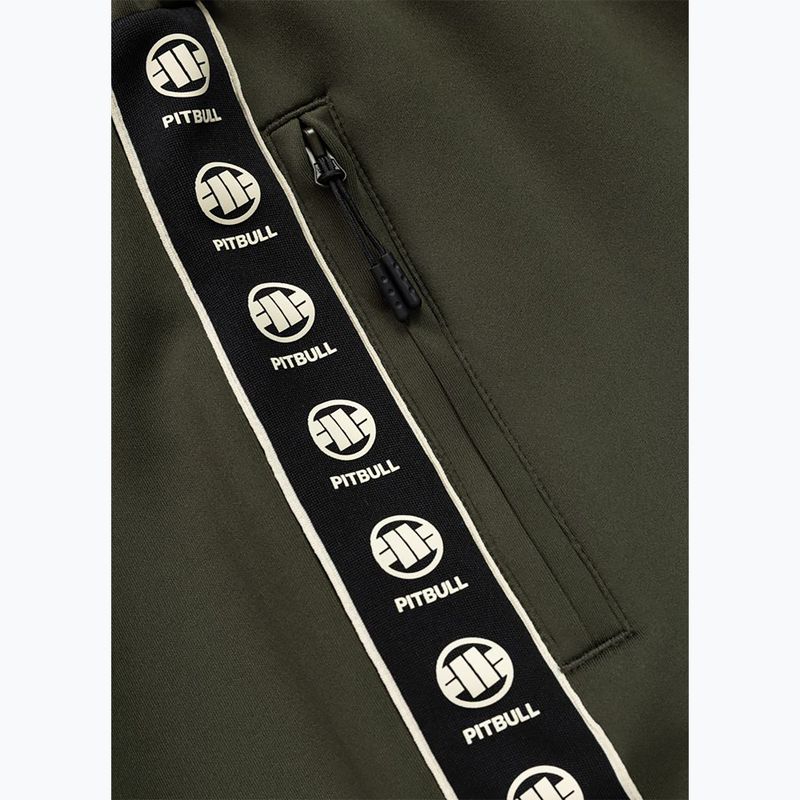 Pantaloncini da uomo Pitbull Track Powers old green 6