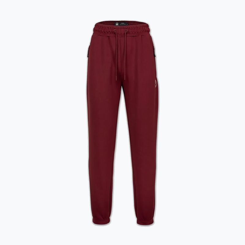 Pantaloni da uomo Pitbull Track San Diego burgundy 5