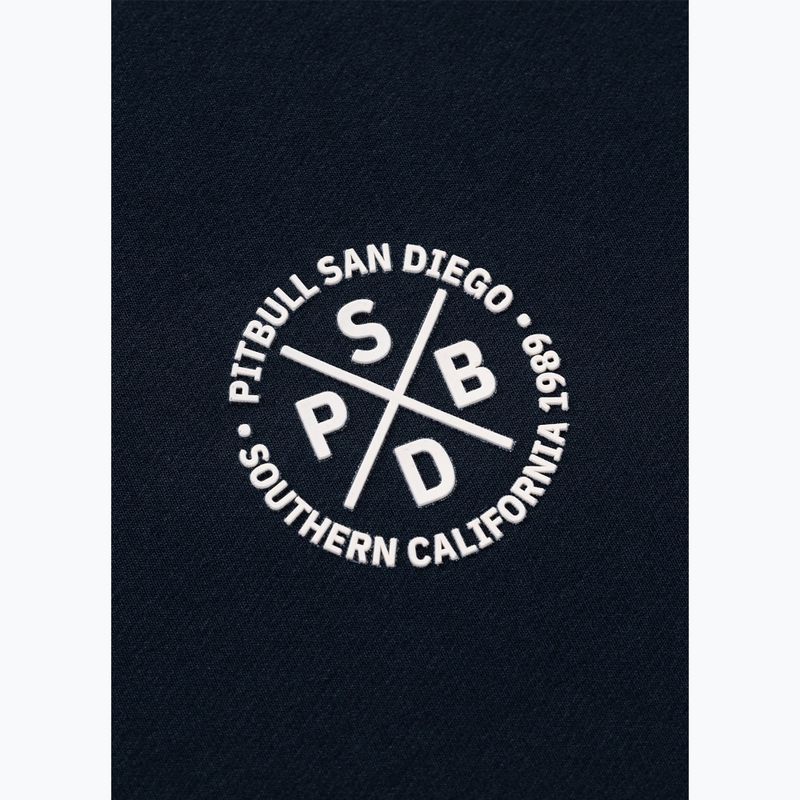 Felpa da uomo Pitbull Tape Parker Crewneck dark navy 9