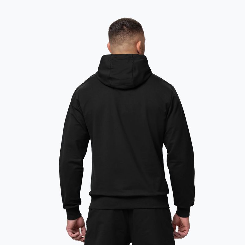 Felpa da uomo Pitbull Tape Parker Hooded black 3