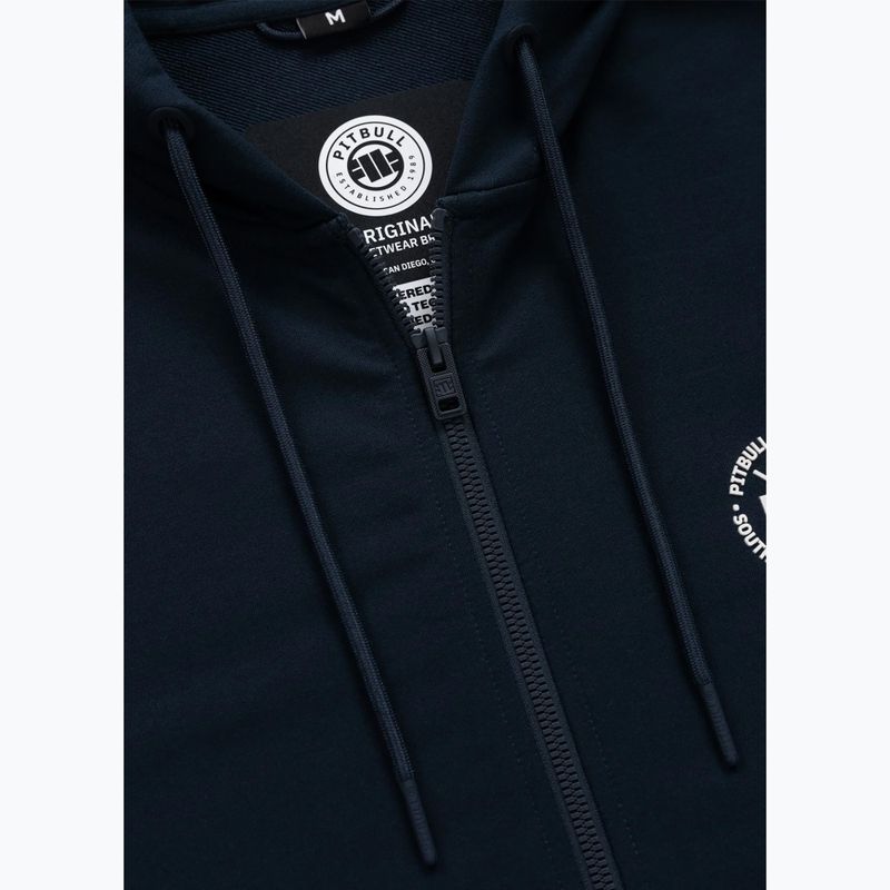 Felpa da uomo Pitbull Tape Parker Hooded Zip dark navy 7