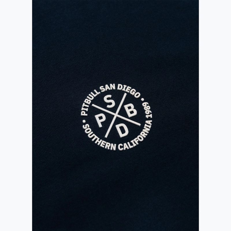 Felpa da uomo Pitbull Tape Parker Hooded Zip dark navy 12