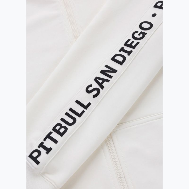 Felpa da uomo Pitbull Tape Parker Hooded Zip off white 8